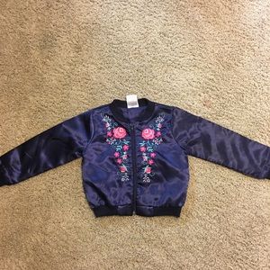 Nannette Kids Blue Girls Jacket